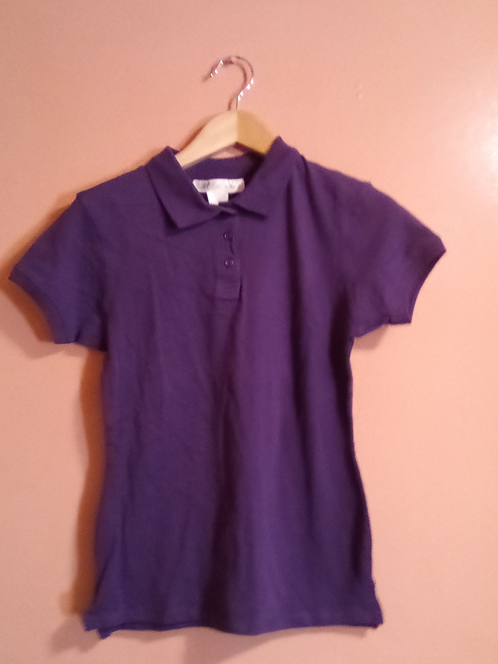 Women's Purple Polo Top ( Bag H )